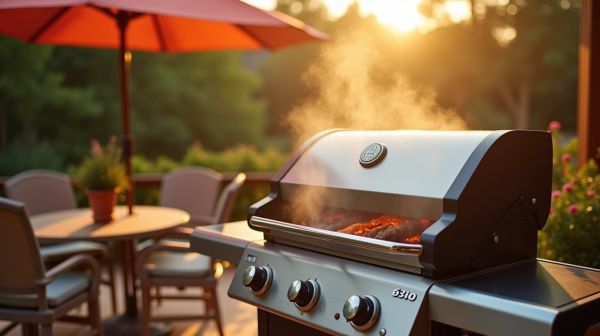 Détails sur le barbecue à gaz Weber e310 pour un été réussi