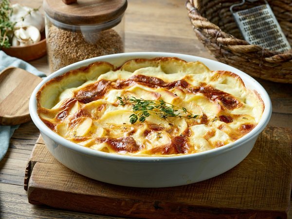 Comment préparer un gratin dauphinois sans lactose à la crème de soja?