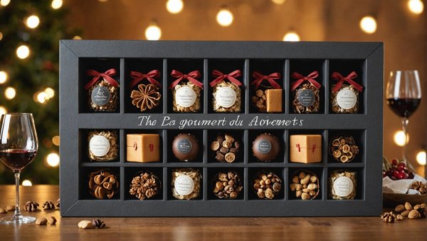 Les calendriers de l'avent gourmands proposé par la boite du fromager